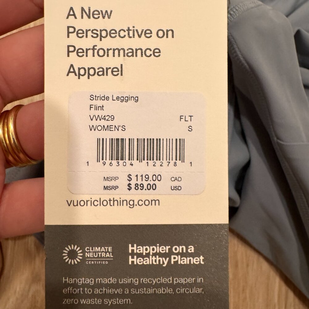 Vuori Stride Legging - Small - Picture 5 of 5